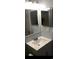 Bathroom features a modern mirror and sink at 1101 2Nd Ave. N # 306, Surfside Beach, SC 29575