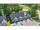 Aerial view of townhomes close to lush green golf course at 116 Kingsbury Loop # C, Conway, SC 29526