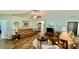 Inviting living room featuring an open floor plan, hardwood floors, and comfortable seating at 1300 Ruddy Ct., Conway, SC 29527