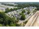 Aerial view of townhouses surrounded by lush greenery, showcasing a peaceful community at 134 Scotch Broom Dr. # K - 201, Little River, SC 29566
