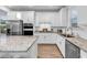 Well-equipped kitchen with stainless appliances, granite countertops, and ample cabinet space at 1360 Littleleaf Loop, North Myrtle Beach, SC 29582