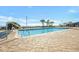 Outdoor swimming pool with surrounding lounge chairs and landscaped greenery at 1501 S Ocean Blvd. # 639, Myrtle Beach, SC 29577