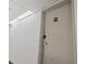 Hallway view of unit #208 door with secure lock at 1605 S Ocean Blvd. # 208, Myrtle Beach, SC 29577