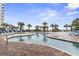 Resort pool featuring zero entry at 1605 S Ocean Blvd. # 208, Myrtle Beach, SC 29577