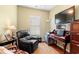 Cozy office space with comfortable recliner, desk, and entertainment area at 1907 Enclave Ln. # 1907, North Myrtle Beach, SC 29582