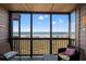 Enjoy breathtaking ocean views from this private balcony with comfortable seating at 208 N Ocean Blvd. # 226, North Myrtle Beach, SC 29582