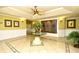 Welcoming lobby featuring tile flooring, a decorative fountain and stylish furnishings at 2180 Waterview Dr. # 1013, North Myrtle Beach, SC 29582