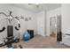 Bedroom has exercise equipment including a Weider Pro, perfect for a home gym at 2438 Polaris Path, Myrtle Beach, SC 29577