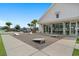 Community building with cornhole game, offering residents a place to gather and socialize at 2438 Polaris Path, Myrtle Beach, SC 29577