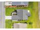Aerial shot of a well-maintained home with landscaped yard and concrete driveway at 2783 Sanctuary Blvd., Conway, SC 29526