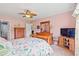 Charming bedroom with floral bedding, wood furniture, and cozy decor at 2783 Sanctuary Blvd., Conway, SC 29526