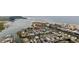 Wide aerial view of coastal homes near beach, highlighting location and community amenities at 304 62Nd Ave N 62Nd Ave. N, North Myrtle Beach, SC 29582