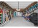 Spacious garage with overhead door, featuring ample storage and workspace, perfect for projects at 304 62Nd Ave N 62Nd Ave. N, North Myrtle Beach, SC 29582