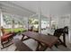 Covered outdoor patio featuring a picnic table and seating area with a charming backyard view at 304 62Nd Ave N 62Nd Ave. N, North Myrtle Beach, SC 29582