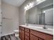 Bathroom with double sink vanity and shower/tub combo at 365 Lenox Dr., Conway, SC 29526