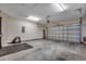 This is a spacious garage featuring an automatic door and ample space for storage and parking at 365 Lenox Dr., Conway, SC 29526