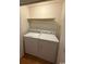 Functional laundry area equipped with appliances and storage space at 403 71St Ave. N # 14, Myrtle Beach, SC 29575