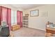 Bedroom with a window and carpeted floors at 424 Villa Woods Dr., Myrtle Beach, SC 29579