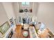 Bright living room featuring hardwood floors, fireplace, and an open layout with natural light at 431 Huntington Lake Circle # 80, Pawleys Island, SC 29585