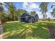 Expansive backyard with lush green grass, mature trees, and a tranquil atmosphere at 4446 Boggy Rd., Conway, SC 29526