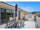 Spacious patio features seating and views at 510 Fairwood Lakes Dr. # R-17, Myrtle Beach, SC 29588
