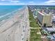 A beachfront complex with beach access featuring an ocean view and coastal attractions at 5404 N Ocean Blvd. # 11-D, North Myrtle Beach, SC 29582