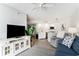 Interior living room and kitchen featuring modern design and decor at 5523 N Ocean Blvd. # 1505, Myrtle Beach, SC 29577