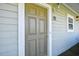 Unit 832's front door at 5801 Oyster Catcher Dr. # 832, North Myrtle Beach, SC 29582