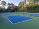 Well-maintained pickleball courts provide an excellent recreational amenity for residents at 5904 Bridlewood Rd., North Myrtle Beach, SC 29582