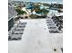 This rooftop deck features multiple lounge chairs with great views of the community water park at 5905 S Kings Hwy. # 416 A, Myrtle Beach, SC 29575