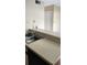 Open kitchen view with a double sink and ample countertop space, perfect for meal prep at 6702 Jefferson Jefferson Pl. # F2, Myrtle Beach, SC 29572
