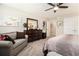 Comfortable primary bedroom featuring neutral tones and a sitting area at 800 Monarch Dr. # 49, Myrtle Beach, SC 29588