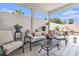 Inviting outdoor patio space with comfortable seating, perfect for relaxing and entertaining at 800 Monarch Dr. # 49, Myrtle Beach, SC 29588