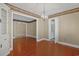 Dining area with wood floors and a hutch at 804 47Th Ave. N, Myrtle Beach, SC 29577