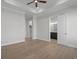 Well-lit bedroom with hardwood floors, closet, and connecting bathroom creating an en-suite oasis at 8148 Living Tide Dr., Myrtle Beach, SC 29572