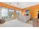 Inviting bedroom with private balcony and large windows for plenty of light at 89 Cameron Ct., Pawleys Island, SC 29585