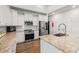 Well-appointed kitchen with stainless appliances, granite countertops, and plenty of storage at 892 Harrison St., Myrtle Beach, SC 29579