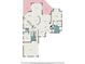 First floor plan of the house with dimensions and layout at 90 Old Carriage Ln., Pawleys Island, SC 29585