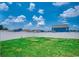Large, well-maintained backyard surrounded by a white privacy fence at 960 Corn Husk Loop, Conway, SC 29527