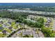 Beautiful aerial view of a neighborhood featuring picturesque ponds surrounded by lush greenery and well-maintained homes at 1001 Dinger Ct. # 1001, Myrtle Beach, SC 29588