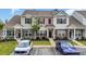Attractive townhome exteriors with neat landscaping and convenient parking spaces at 1001 Dinger Ct. # 1001, Myrtle Beach, SC 29588