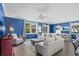 Bright living room with hardwood floors, neutral furnishings, and ample natural light at 1007 Oak Marsh Ln., North Myrtle Beach, SC 29582
