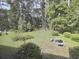 View from screened porch shows verdant lawns and plenty of trees at 116 Capt Anthony White Ln., Georgetown, SC 29440