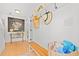 Charming hallway featuring a bench, hat rack, and decor at 1415 Powhaton Dr., Myrtle Beach, SC 29577