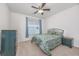 Bedroom featuring a full-sized bed and a side table at 1725 Boyne Dr., Myrtle Beach, SC 29588
