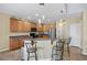 Kitchen area with breakfast bar and pendant lighting at 1725 Boyne Dr., Myrtle Beach, SC 29588
