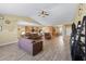 Spacious living area showcasing an open floor plan, hardwood floors, and seamless transitions between living spaces at 1725 Boyne Dr., Myrtle Beach, SC 29588