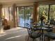Dining area with views of the outdoor scenery at 18 Canvas Back Cove # 122, Georgetown, SC 29440