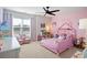 Bright pink bedroom with playful decor and plenty of space for imagination at 1838 Zodiac Court, Myrtle Beach, SC 29577