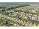 Scenic aerial view of the community showcasing waterfront homes, mature trees, and inviting neighborhood at 1931 Bent Grass Dr. # H, Surfside Beach, SC 29575
